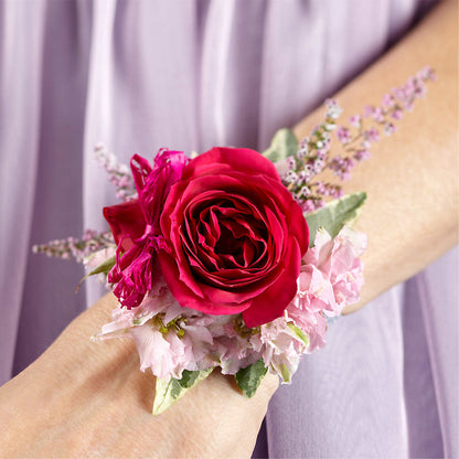 Rose Charm Corsage – LULU & J FLOWERS, Orange CA