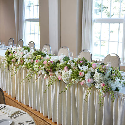 State of Joy Head Table Arrangement – LULU & J FLOWERS, Orange CA