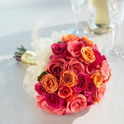 Sweet Roses Bouquet – LULU & J FLOWERS, Orange CA