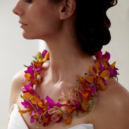 My Sweet Love Floral Necklace – LULU & J FLOWERS, Orange CA