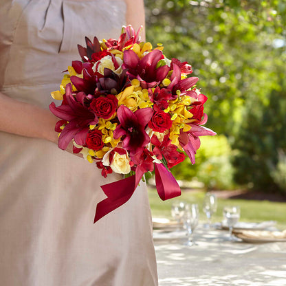 Sunningdale Bouquet – LULU & J FLOWERS, Orange CA