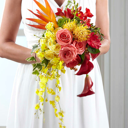 Tears of Delight Bouquet – LULU & J FLOWERS, Orange CA
