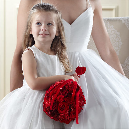 Pure at Heart Flower Girl Arrangement – LULU & J FLOWERS, Orange CA