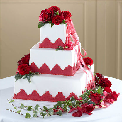 Forever Happiness Cake Decor – LULU & J FLOWERS, Orange CA