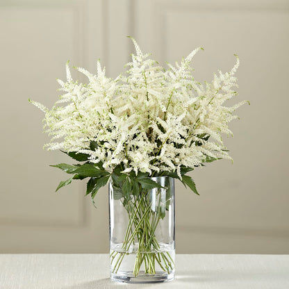 White Astilbe Bouquet – LULU & J FLOWERS, Orange CA