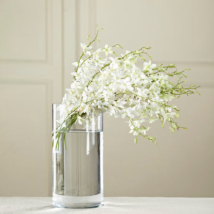White Dendrobium Bouquet – LULU & J FLOWERS, Orange CA